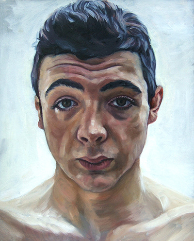 Portrait of Sam by Manchester Artist Emma Knowles