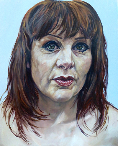 Fine Art Portrait of Rebecca by Emma Knowles Manchester based artist