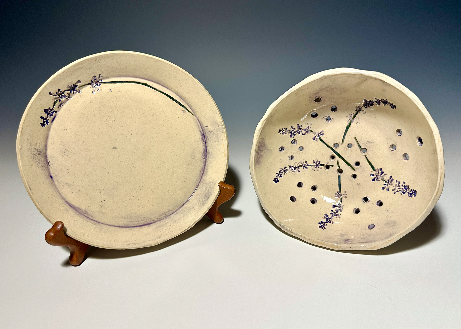 Berry Bowl with Plate