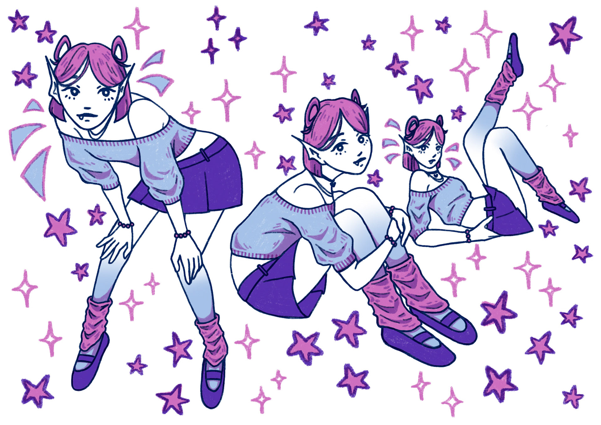 Girl 3 Riso