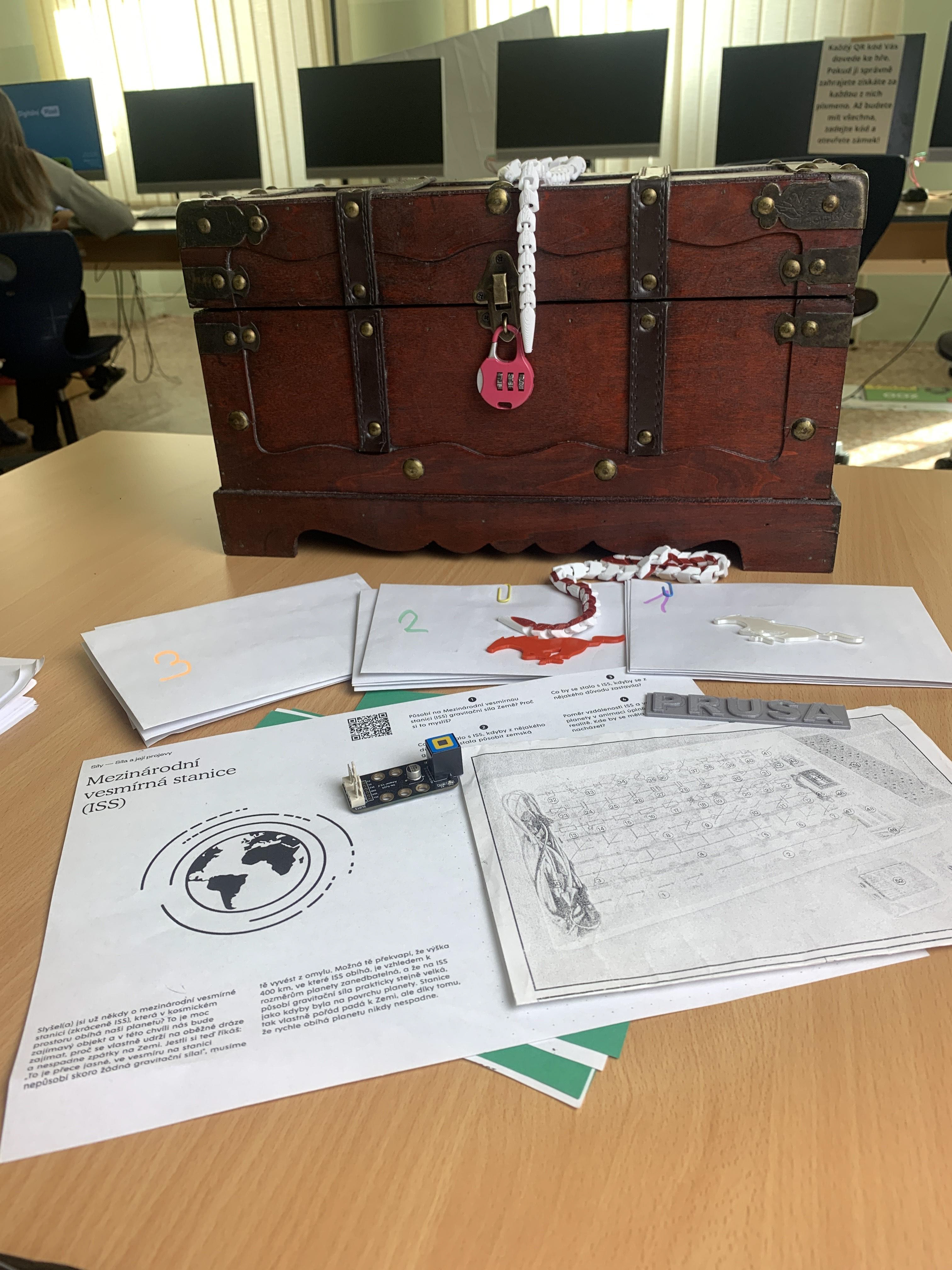 Escape box, vlastní zpracování