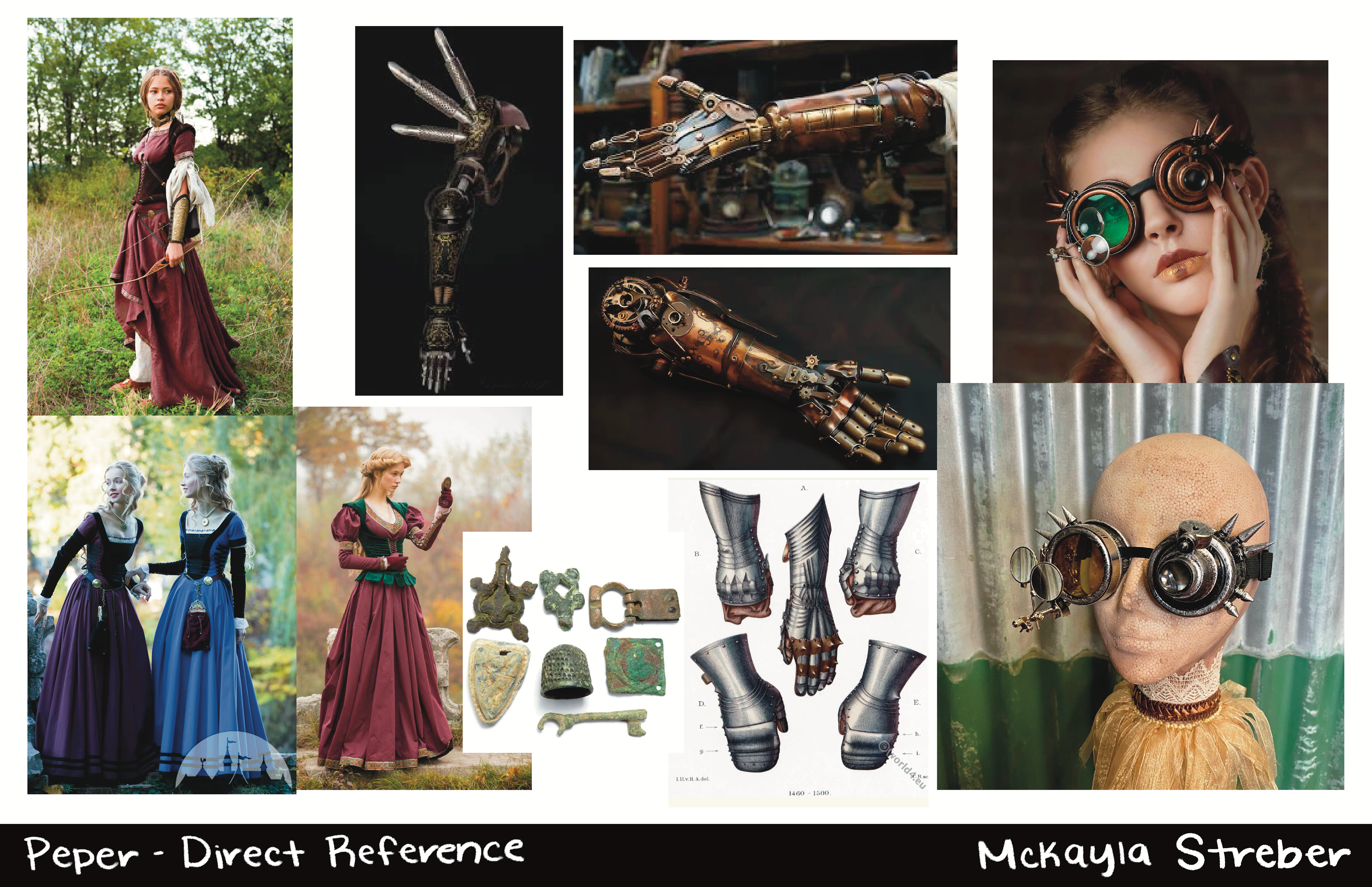 Medieval Steampunk Reference