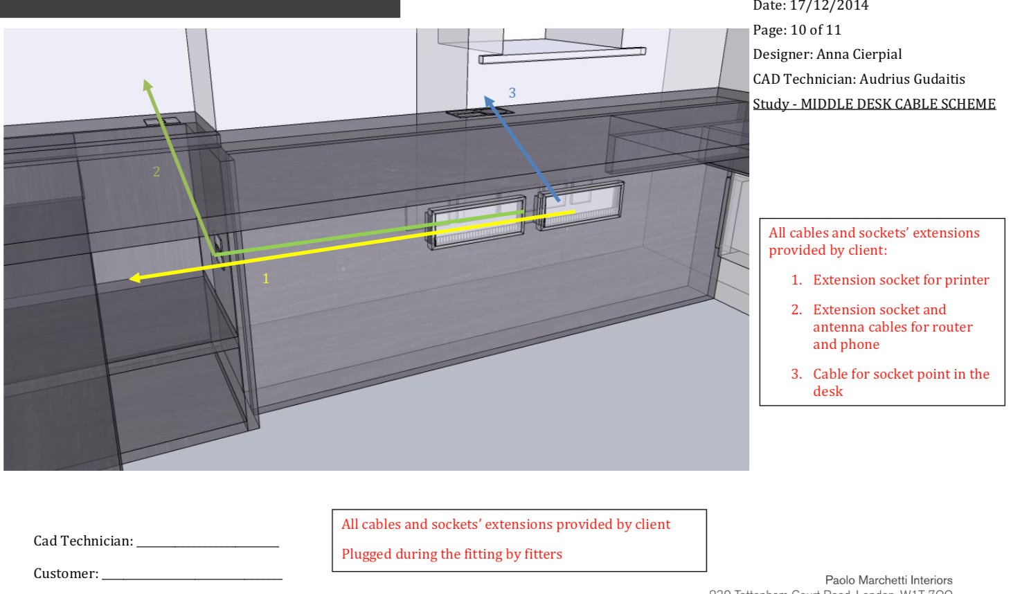 Fragment of design project