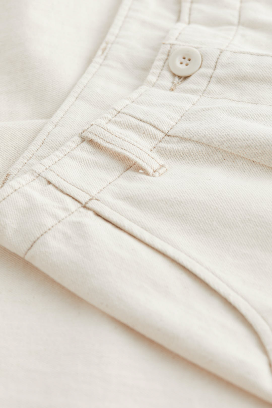Unbleached Denim Twill
