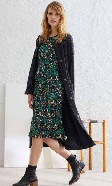 Lysbeth Raw Edge Coat