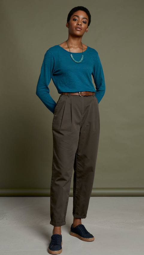 Broken Twill Trousers