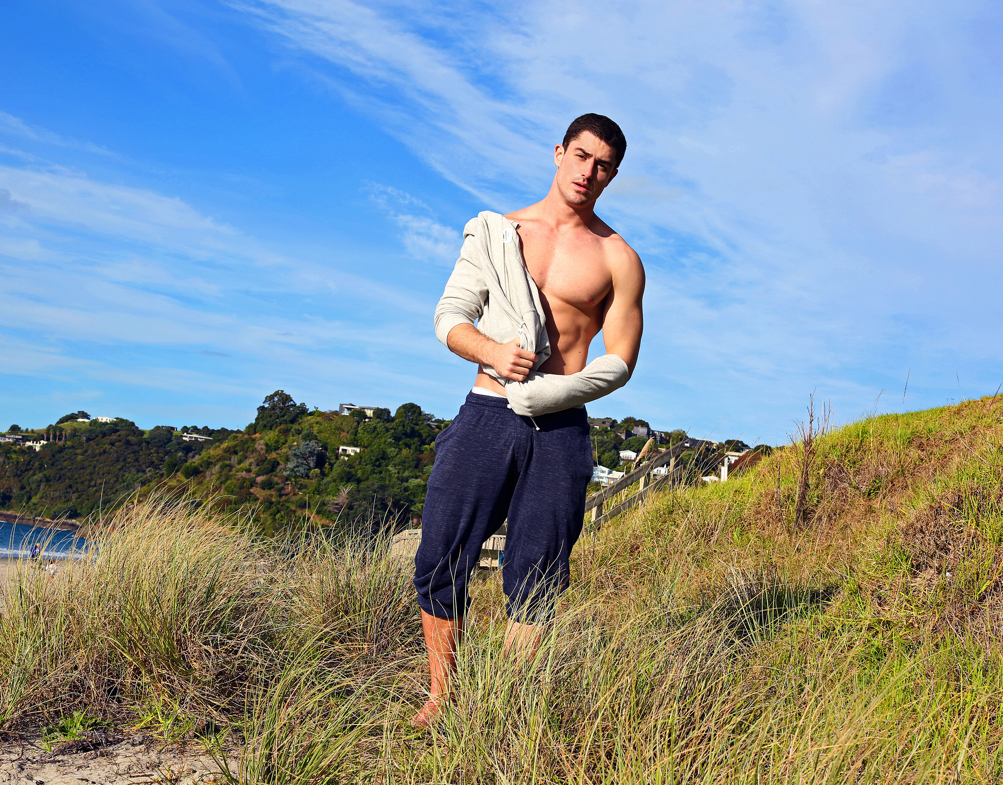 Personal trainer Jacob photographed by Karim Konrad for Garcon model