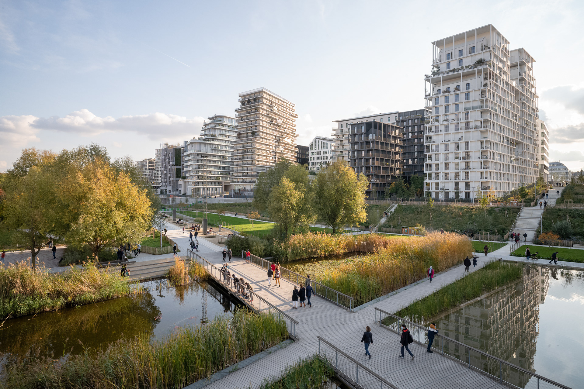 Parc Martin Luther King, Paris - Atelier Jacqueline Osty & associés