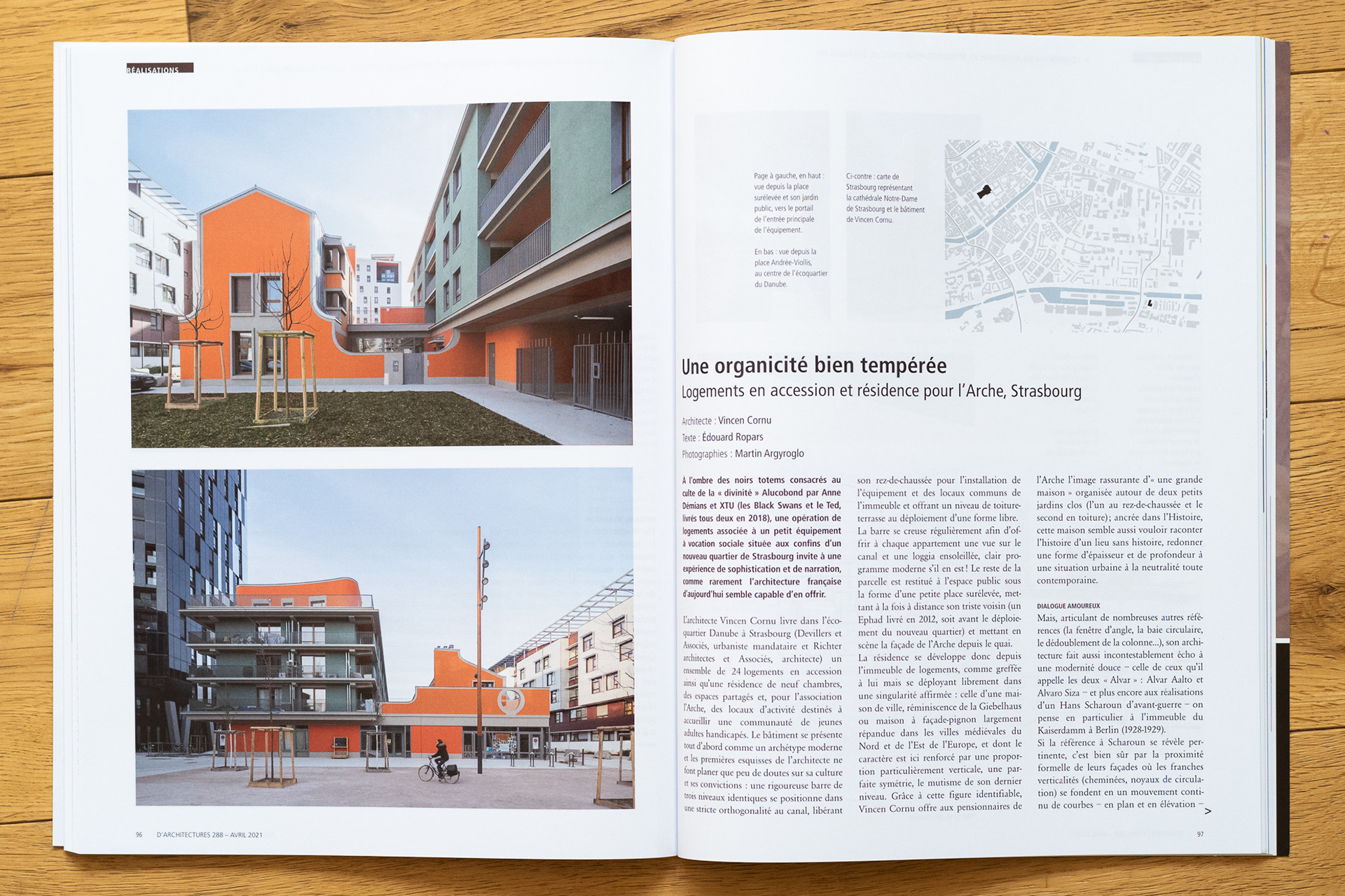 Vincen Cornu architectes - Zac Danube, logements en accession et résidence pour l’Arche, Strasbourg