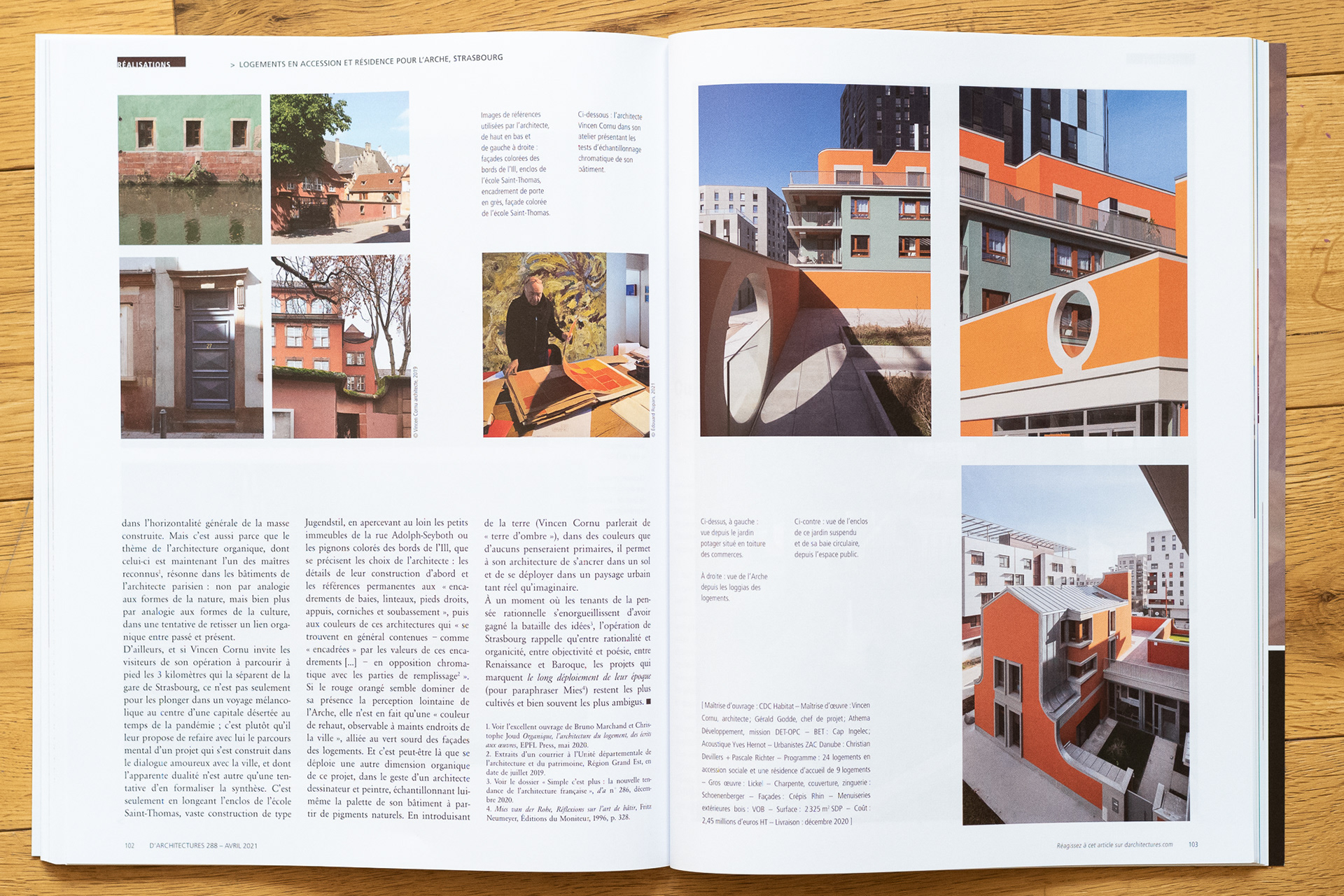 Vincen Cornu architectes - Zac Danube, logements en accession et résidence pour l’Arche, Strasbourg