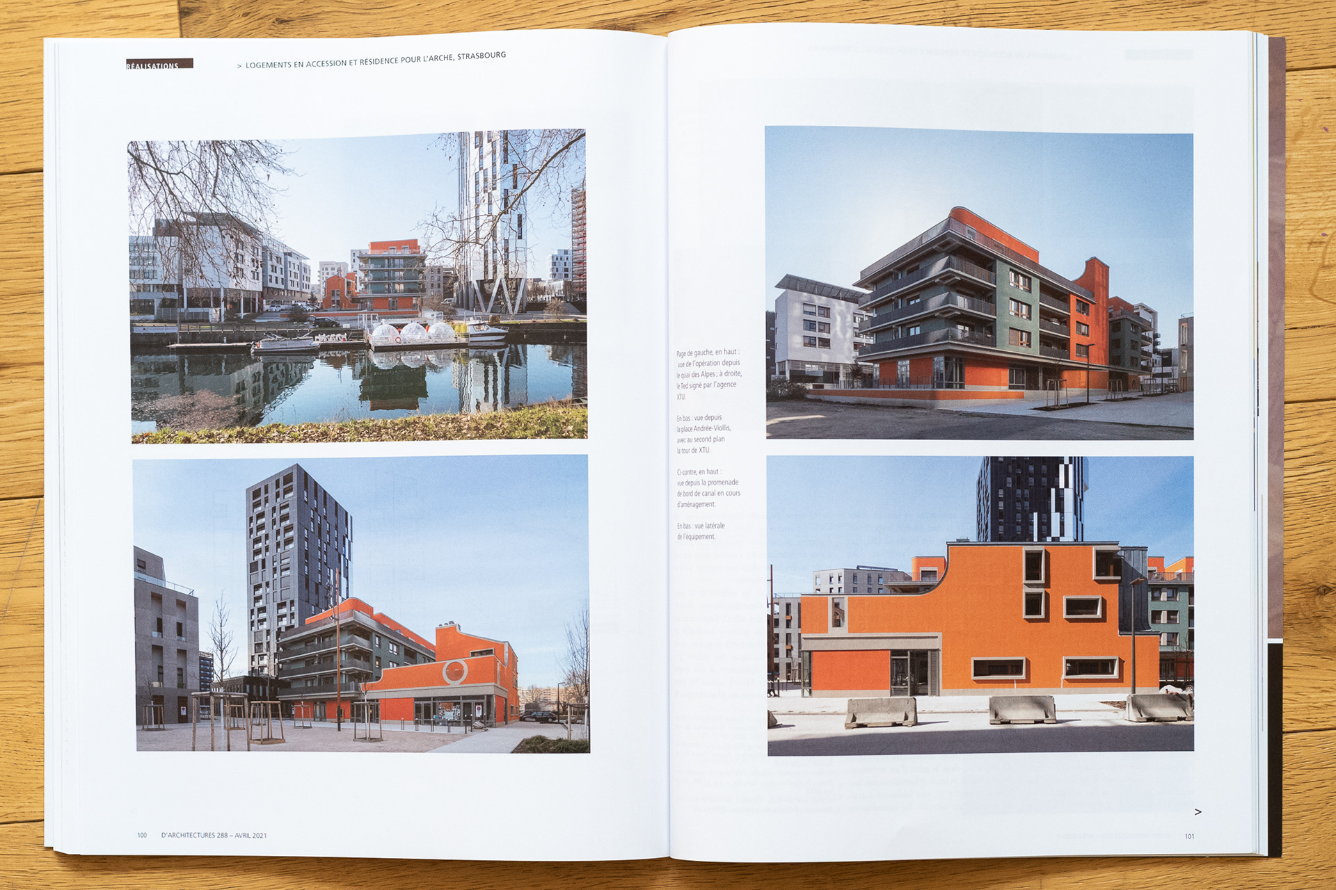 Vincen Cornu architectes - Zac Danube, logements en accession et résidence pour l’Arche, Strasbourg