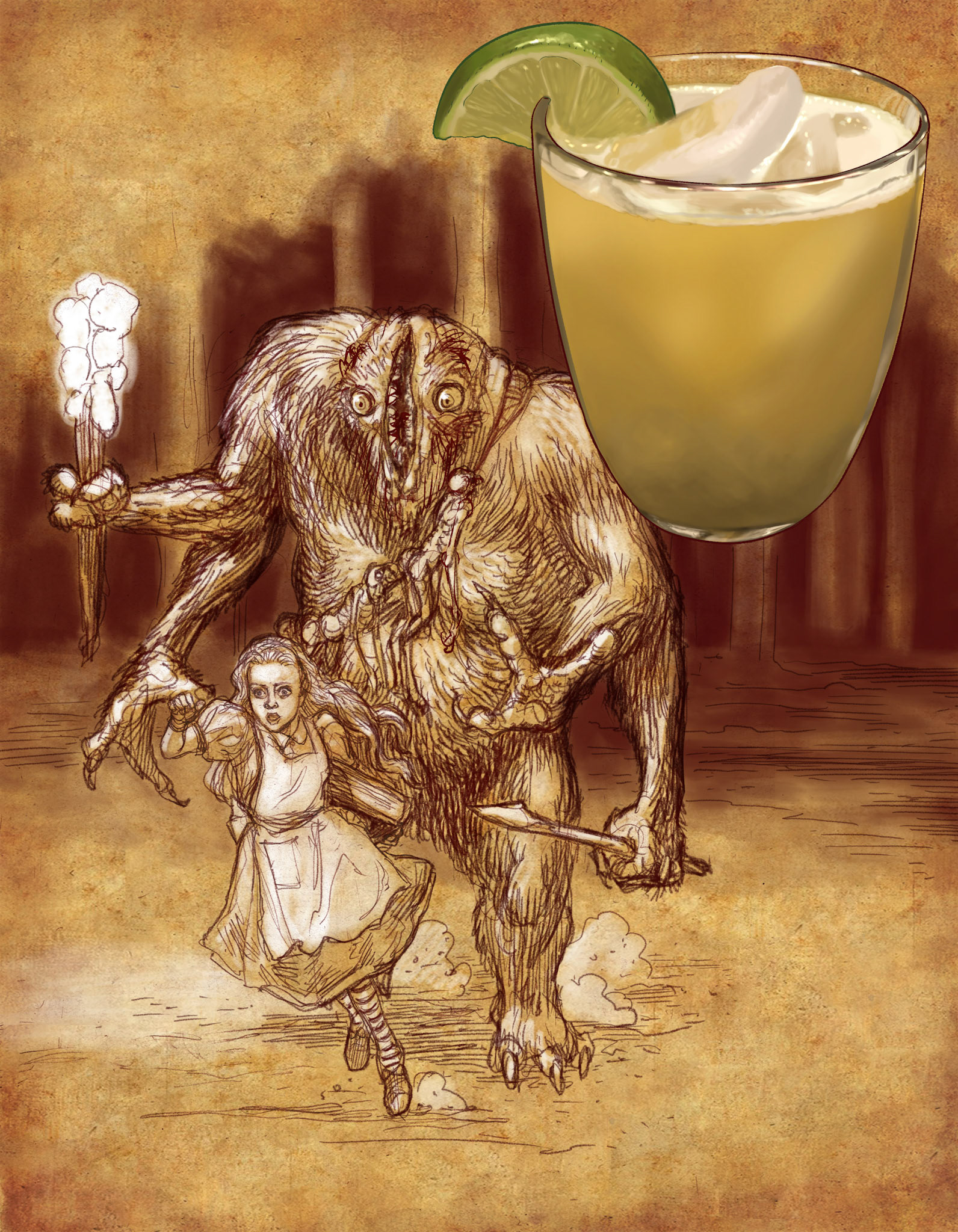 Dreamlander Slammer, Lovecraft Cocktails