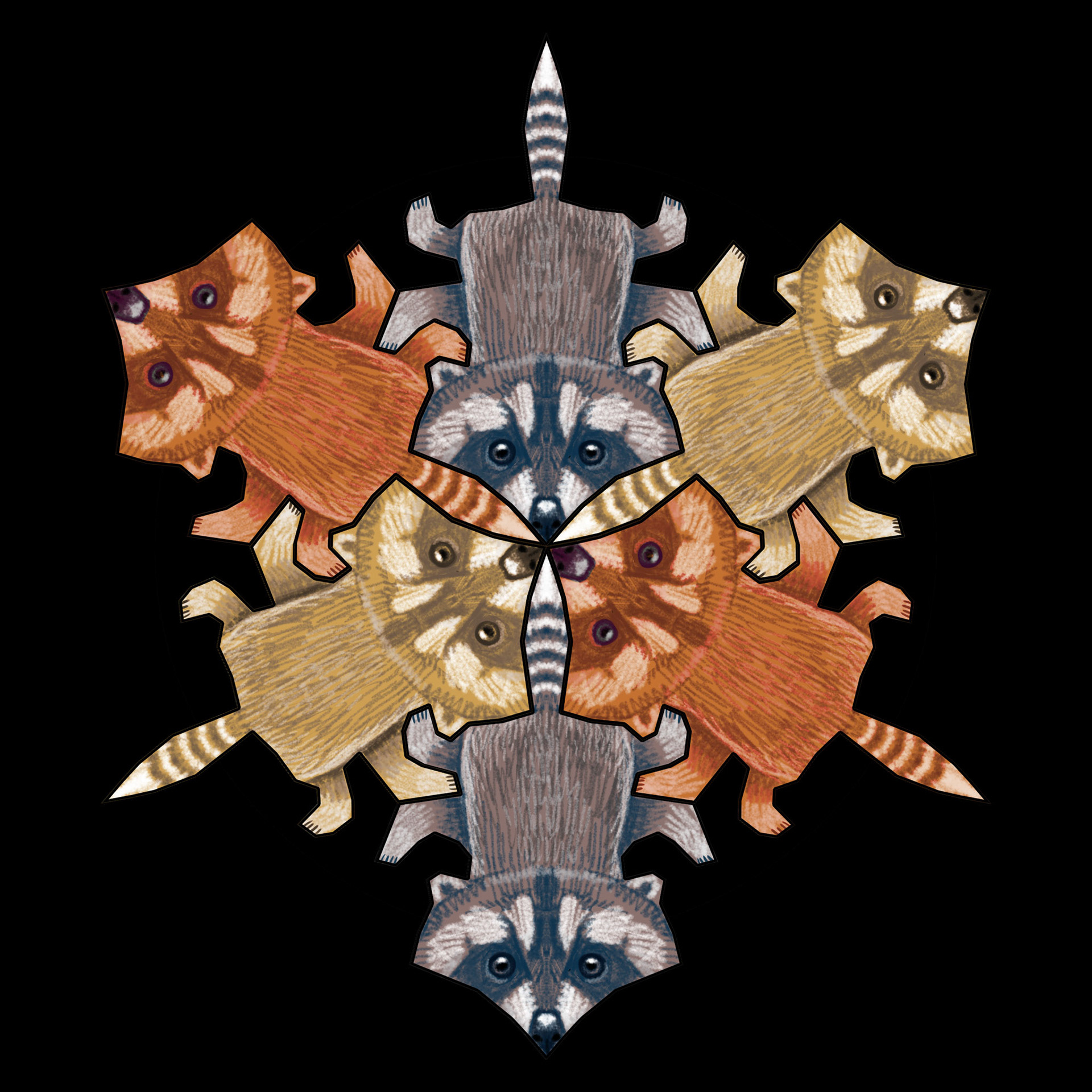 Raccoon Tessellation Lattice