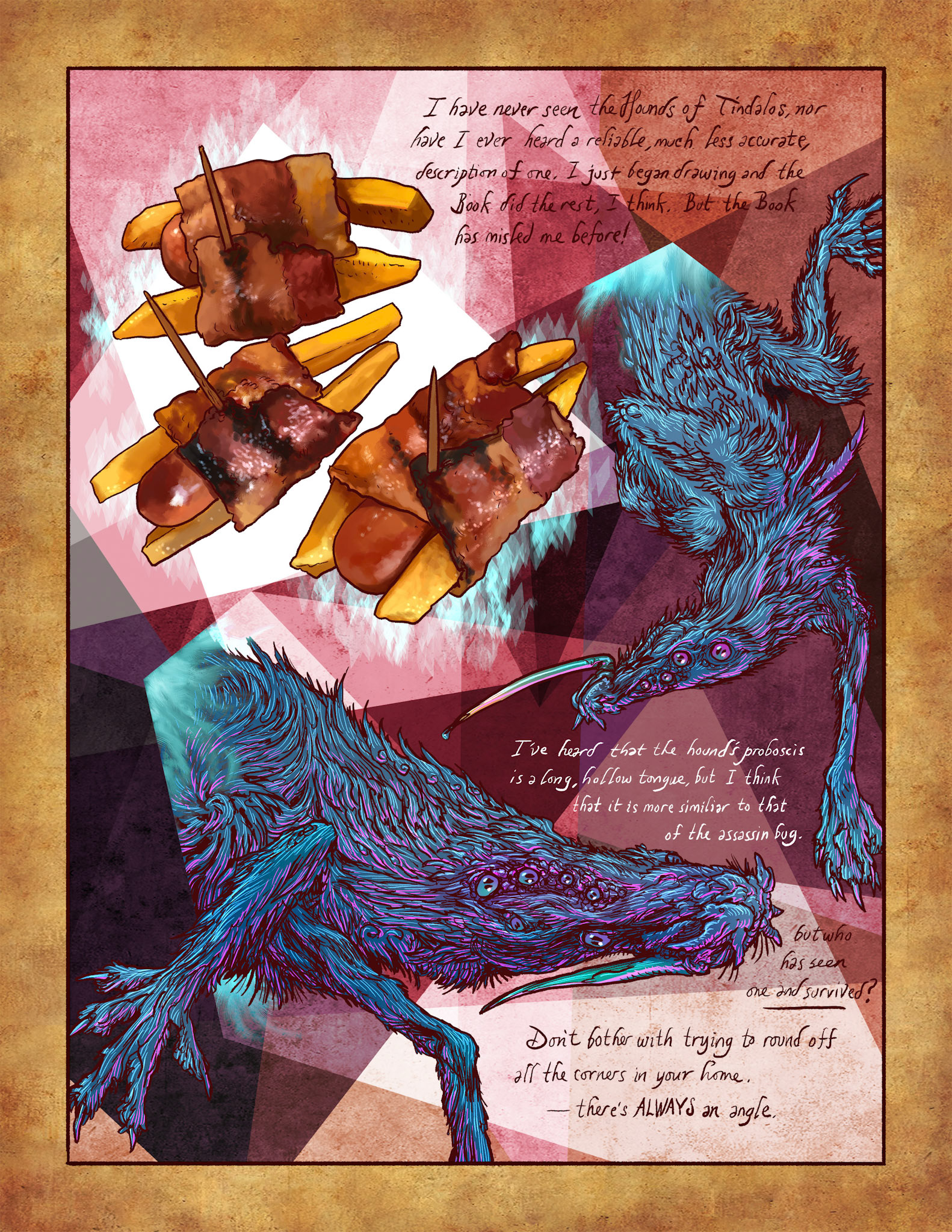 From the Lovecraftian cookbook Necromunchicon, published by Countryman Press