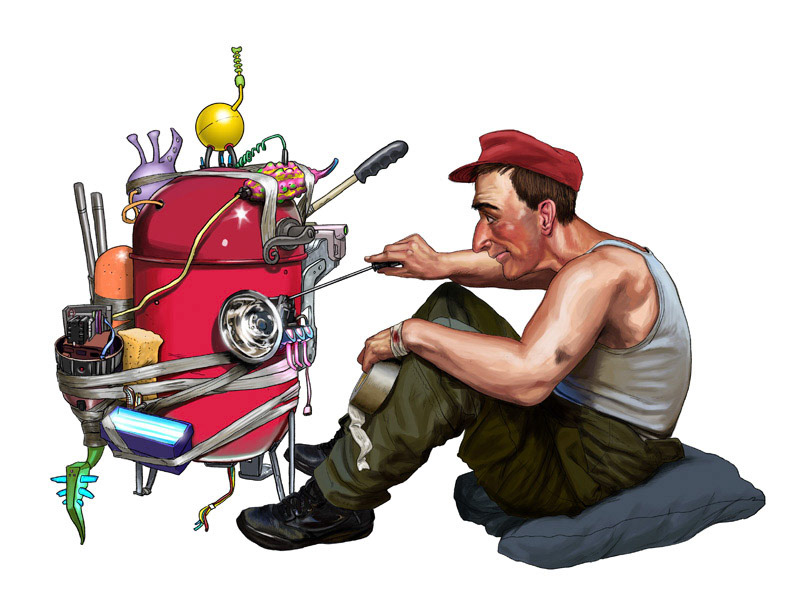 The Mechanic, for the Star Hero RPG by Hero Games.