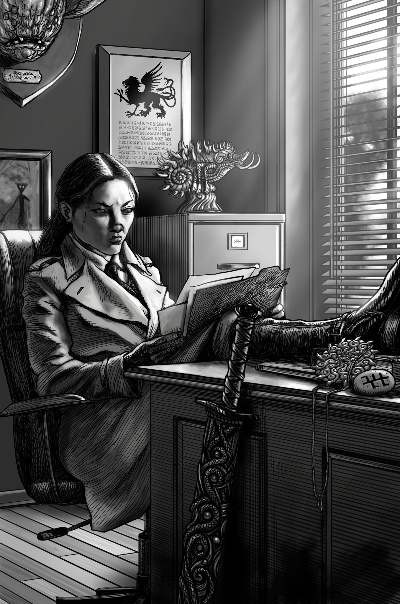 Illustration for Evil Hat's Monster of the Week: Codex of Worlds: Apocrypha