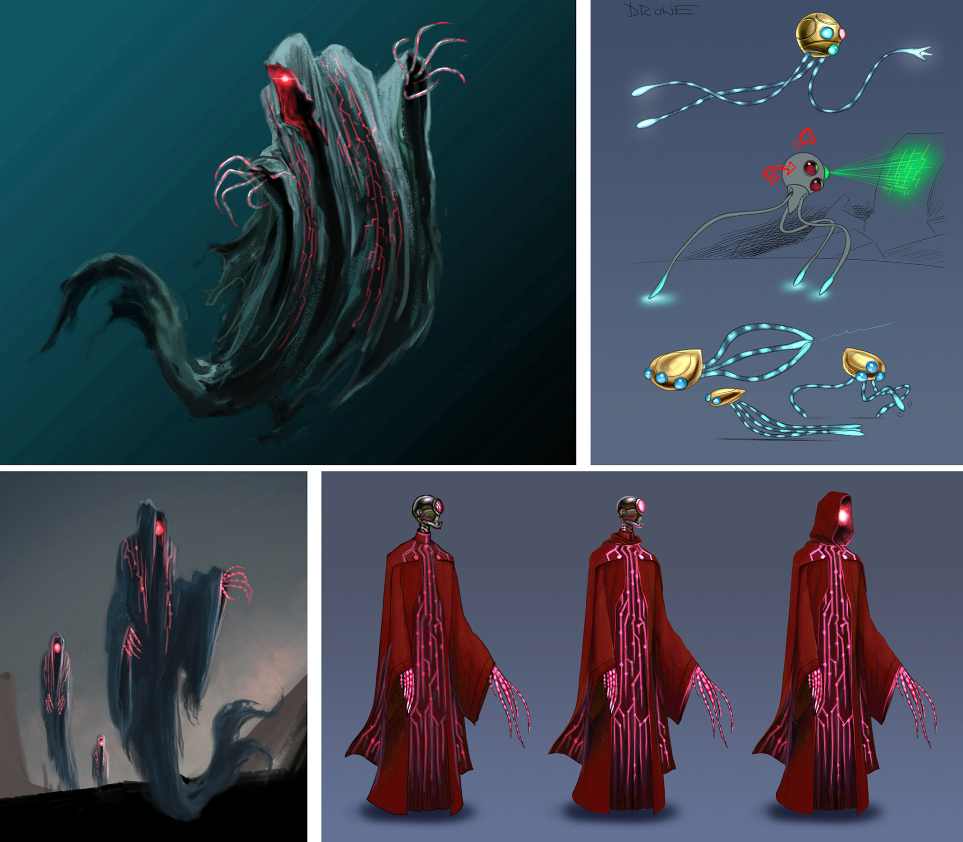 Character design work for an internal AT&amp;T animation project