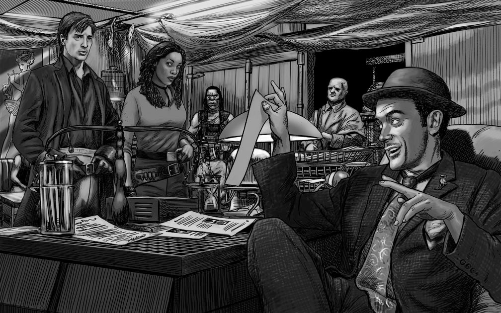 Badger's Office, for the Firefly RPG by Margaret Weis Productions.