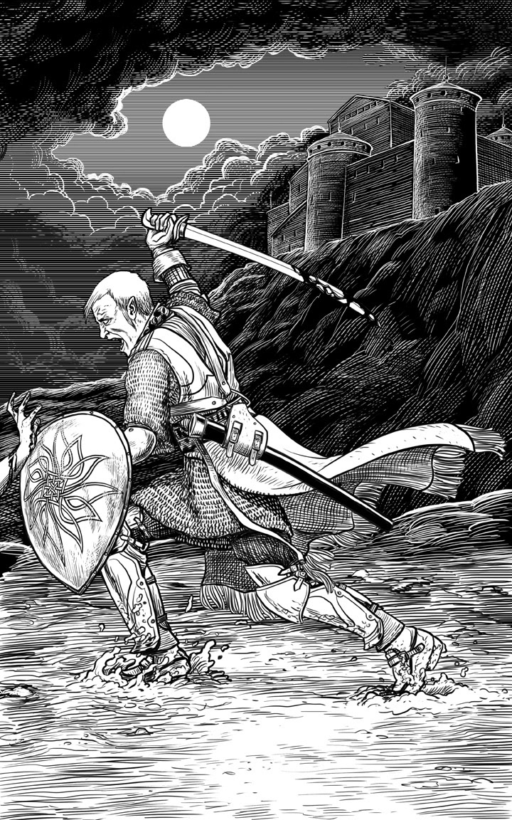 Warrior Elf, for the Burning Wheel RPG.