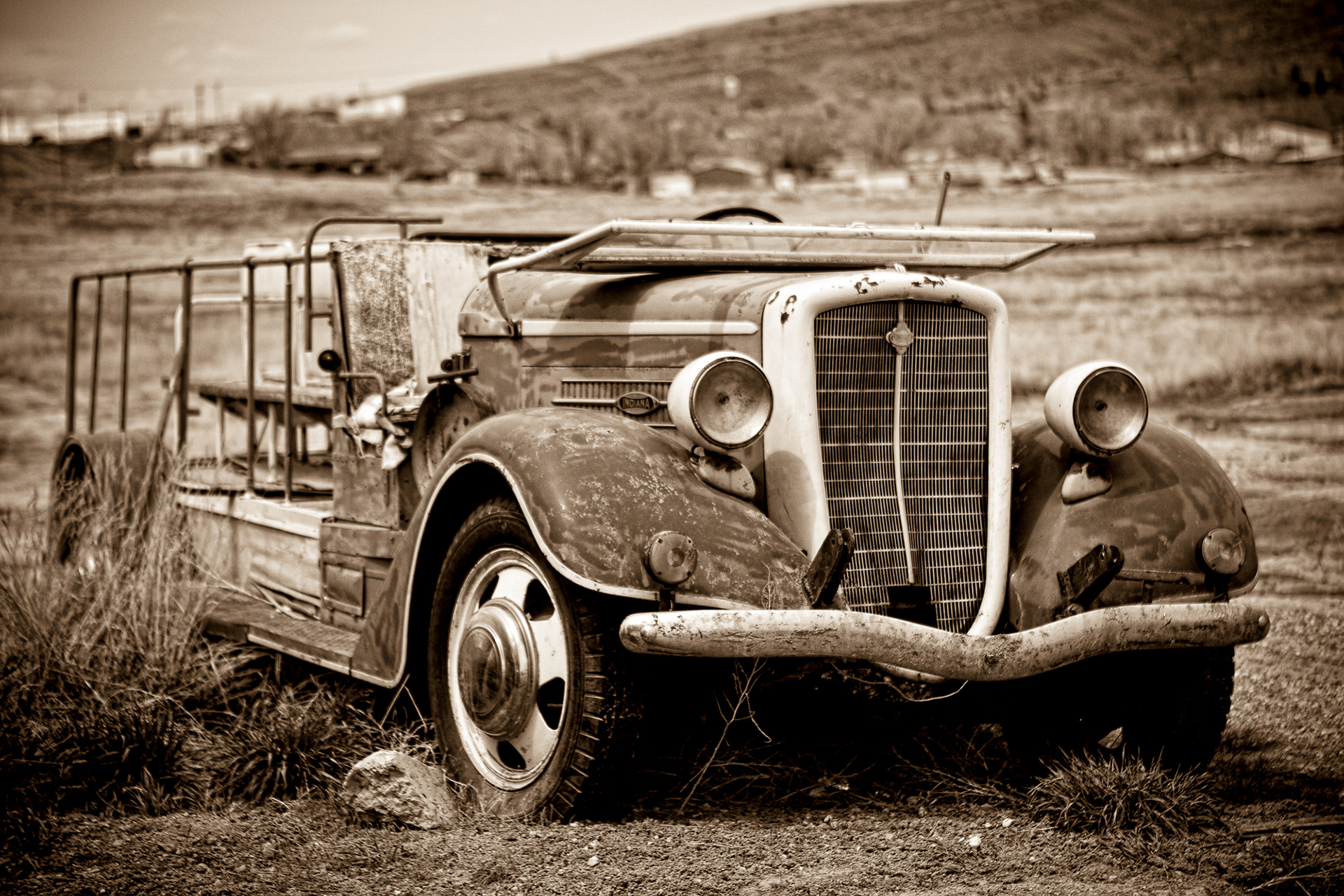 Old fire truck