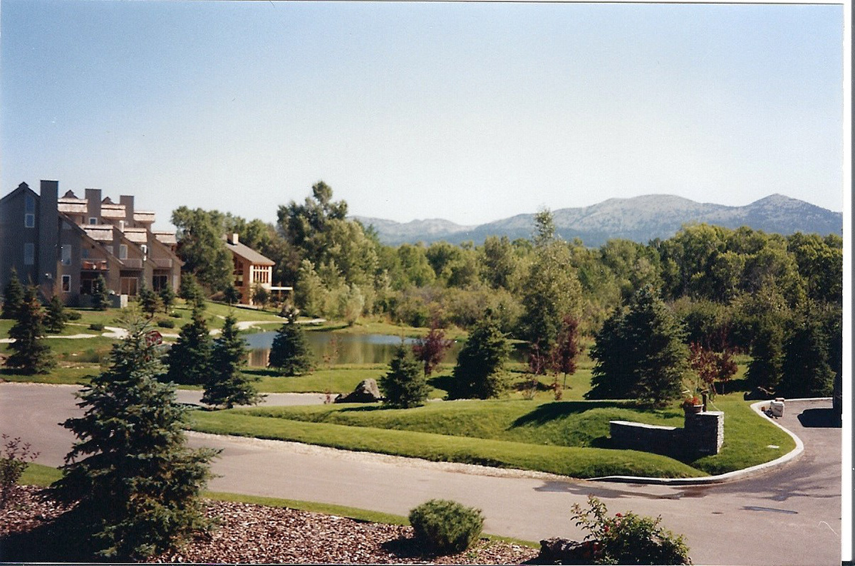 View to the east
