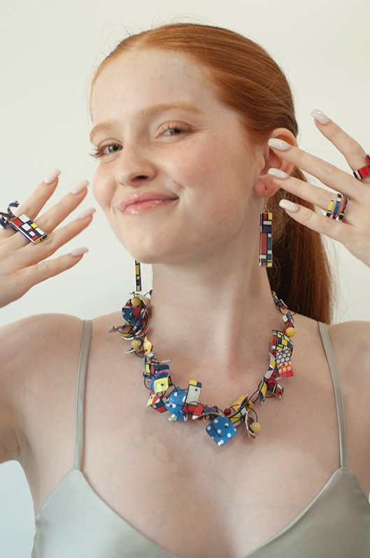 LUXE NECKLACE - modern lines