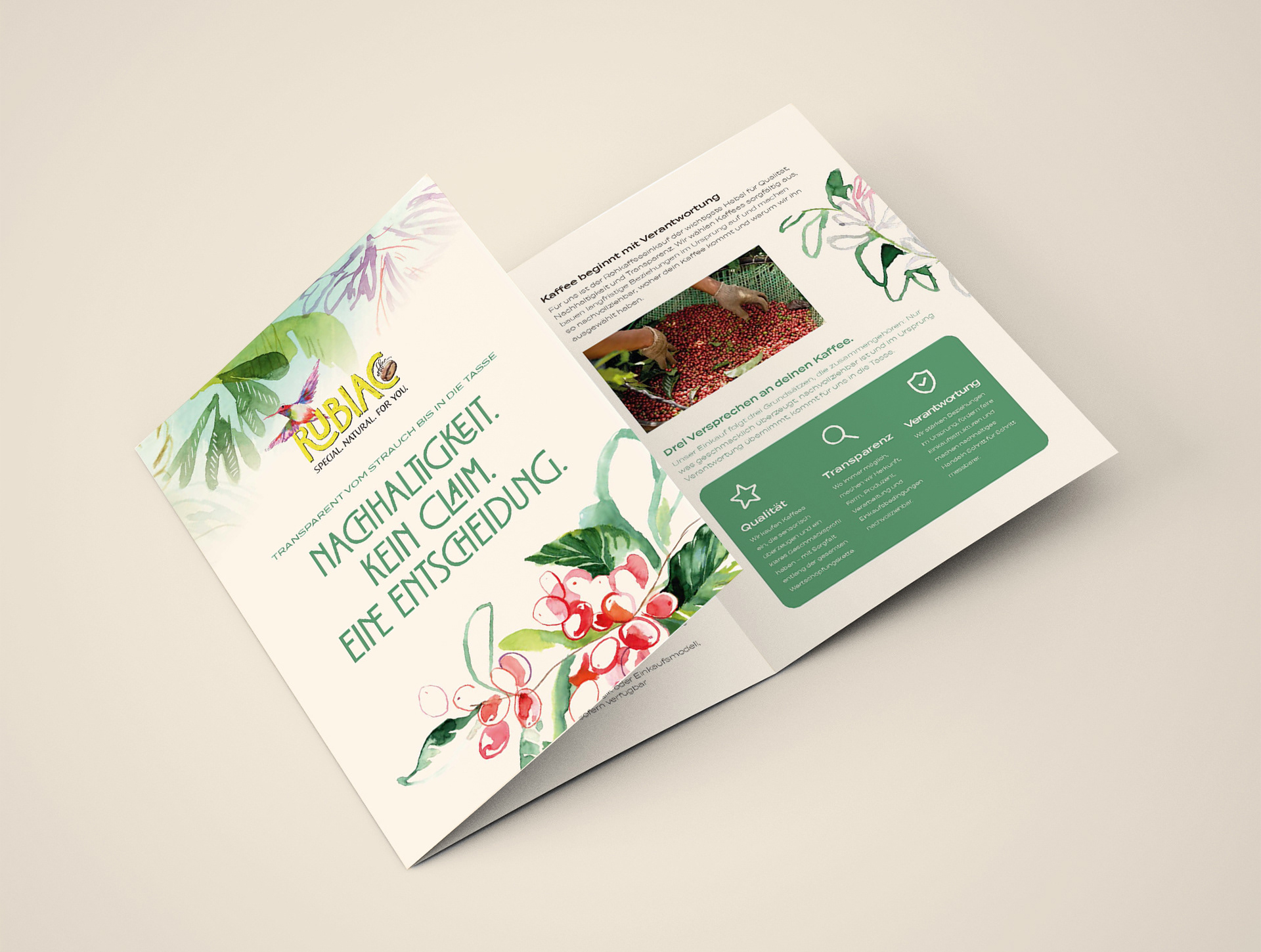 A5 Folded Flyer Design