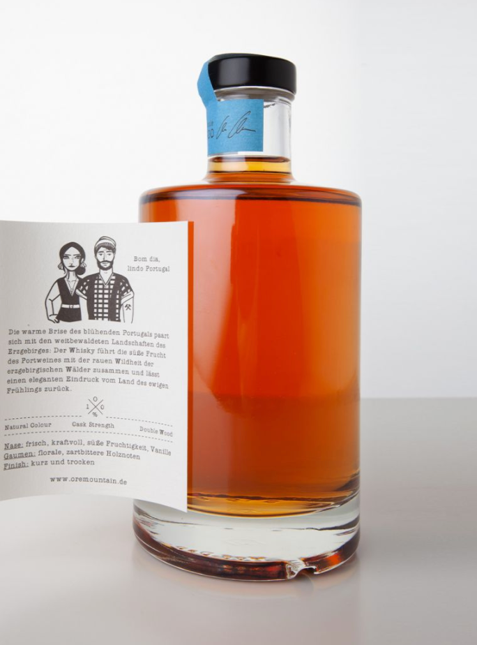 1909 ORE MOUNTAIN WHISKY Design