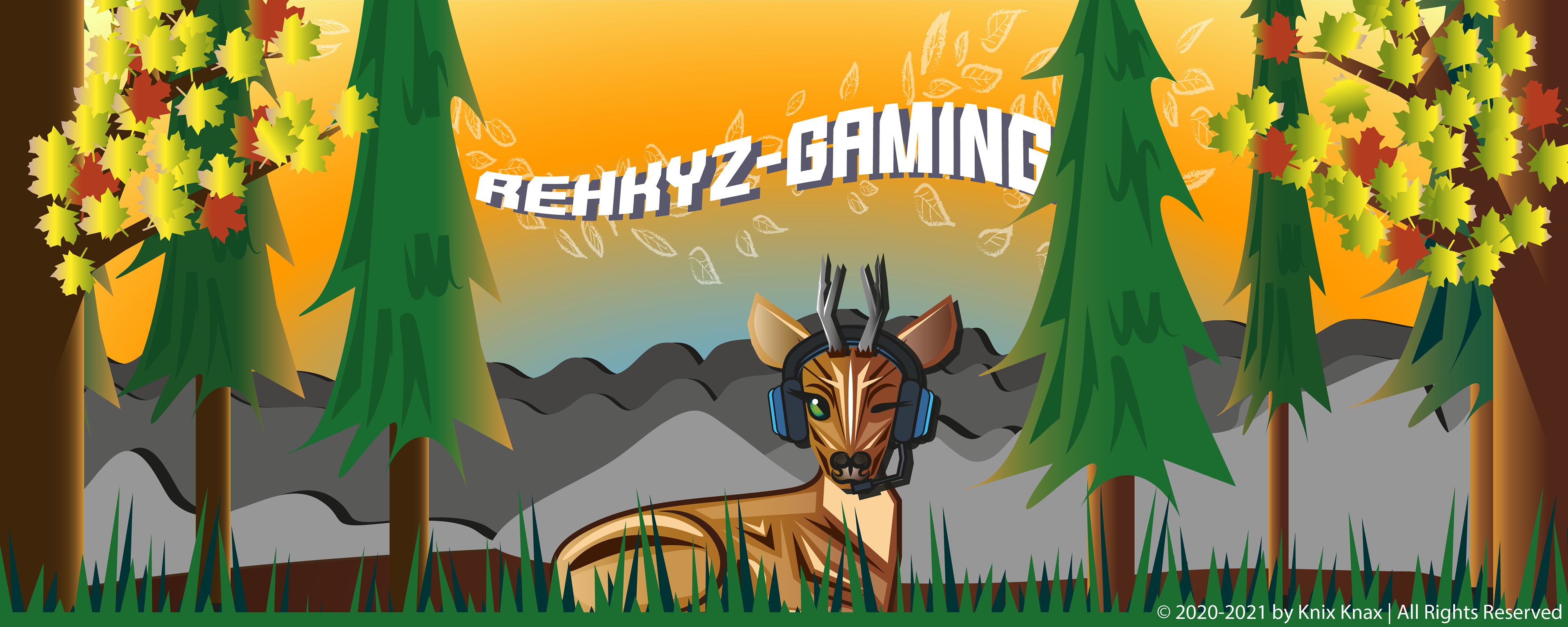 2101 REHKYZ Gaming Twitch Banner Design Sommer