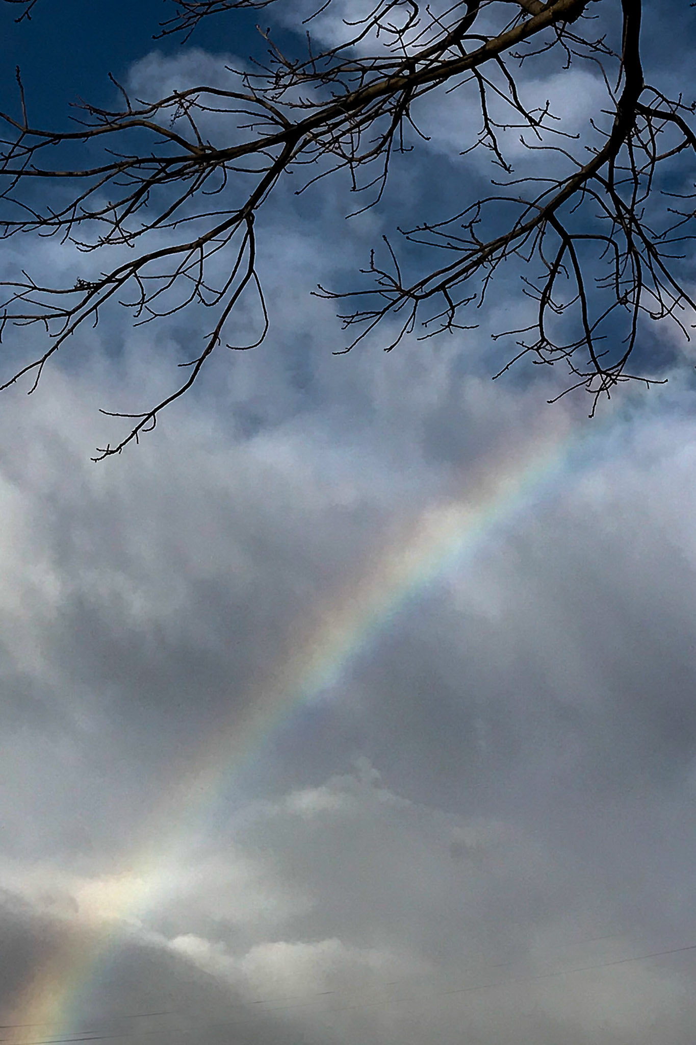 Rainbow Over Mountain View