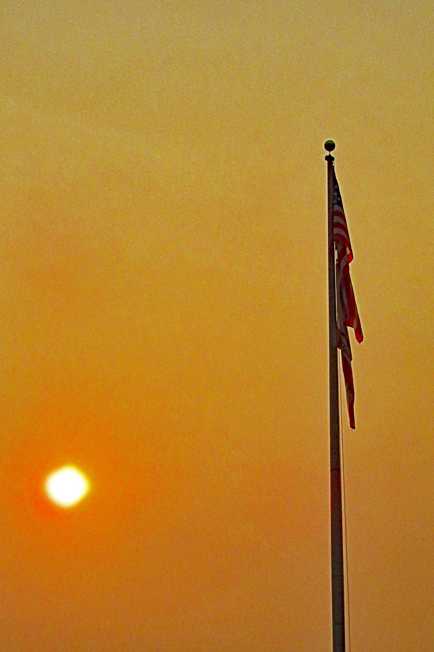 Red White Blue and Orange