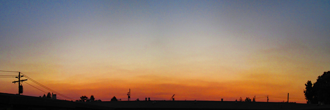 Twilight Sky, Mountain View. CA