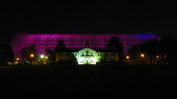 Hangar One In Lights