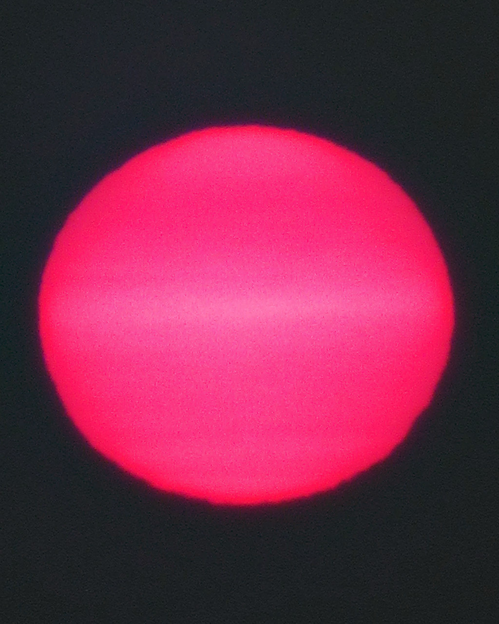 Sunset In Smoke-Filled Sky