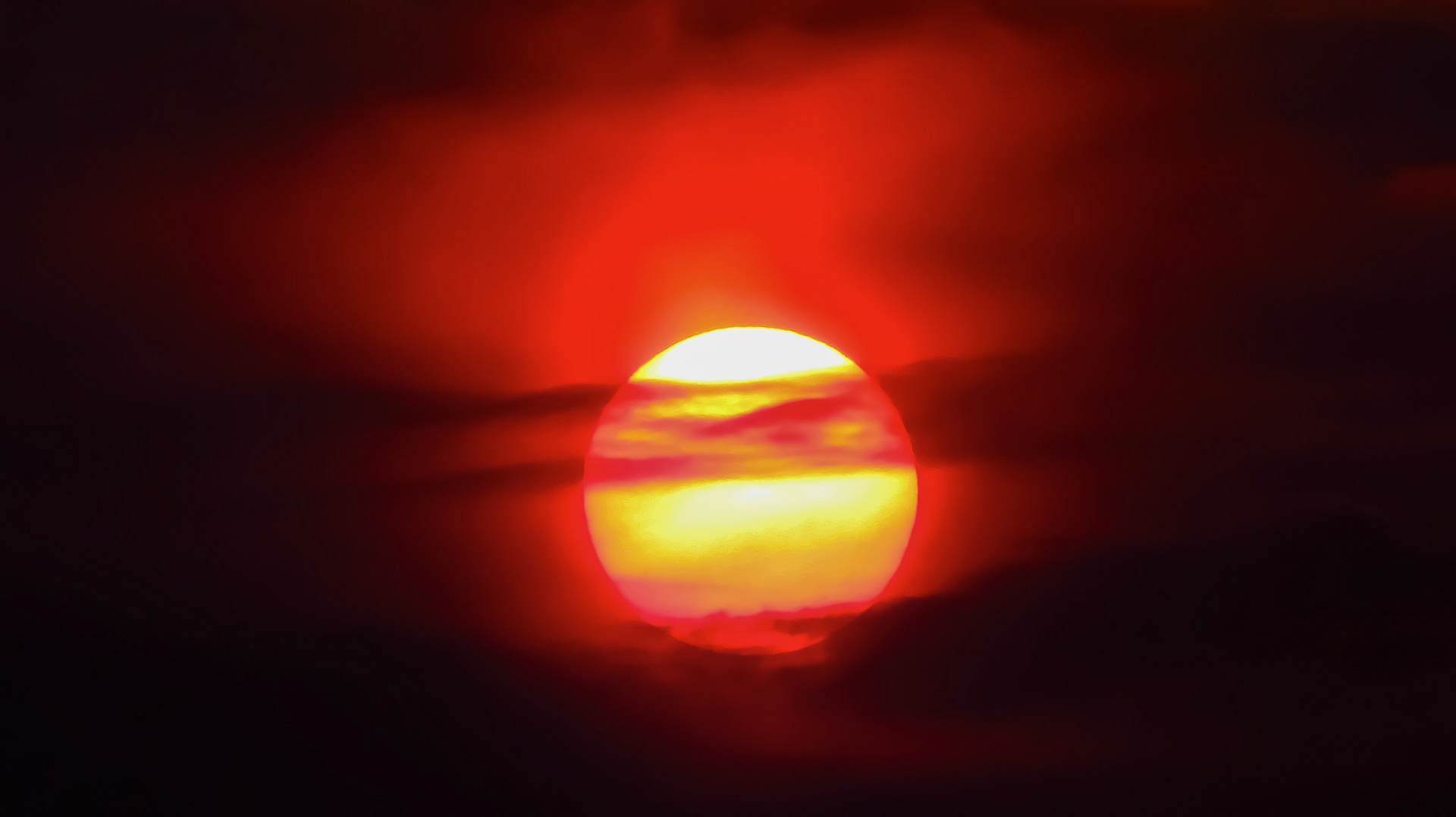 Smokey Sunset