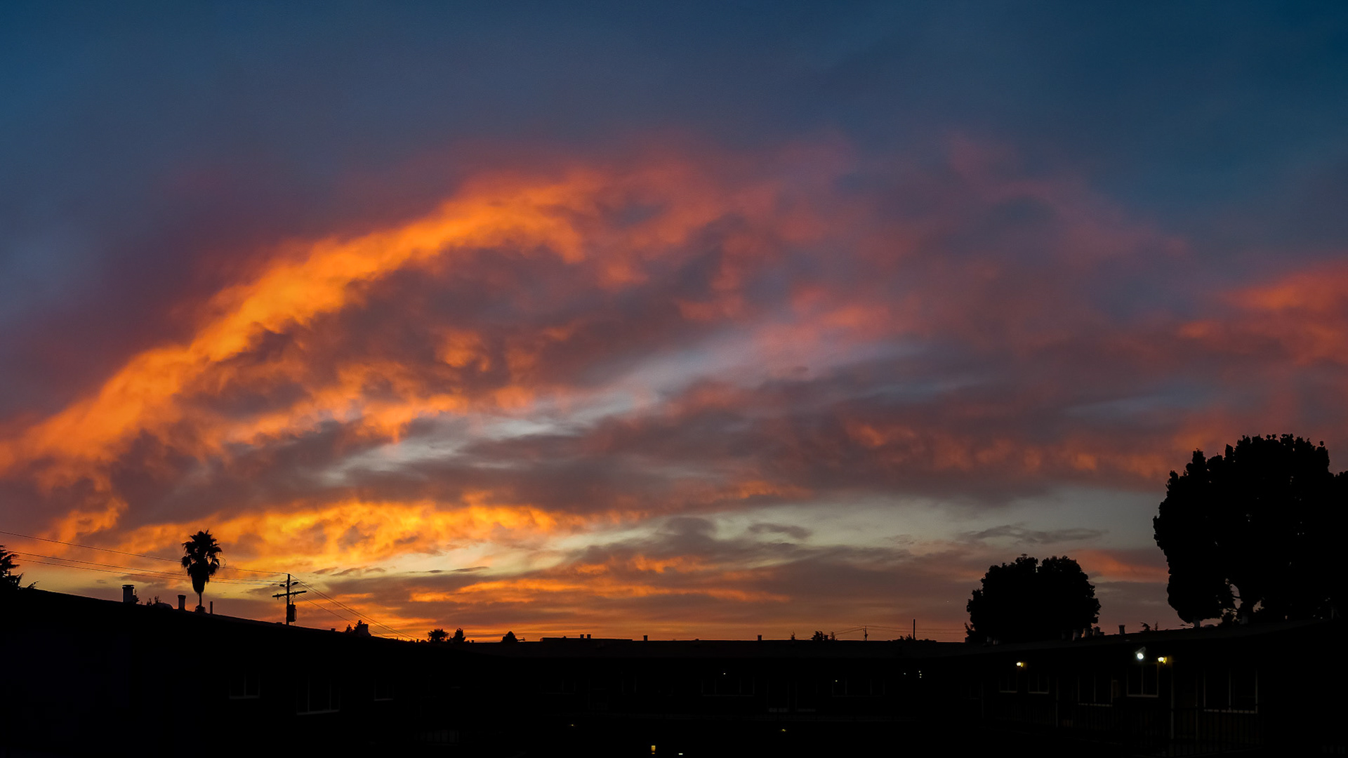 Clouds At Sundown