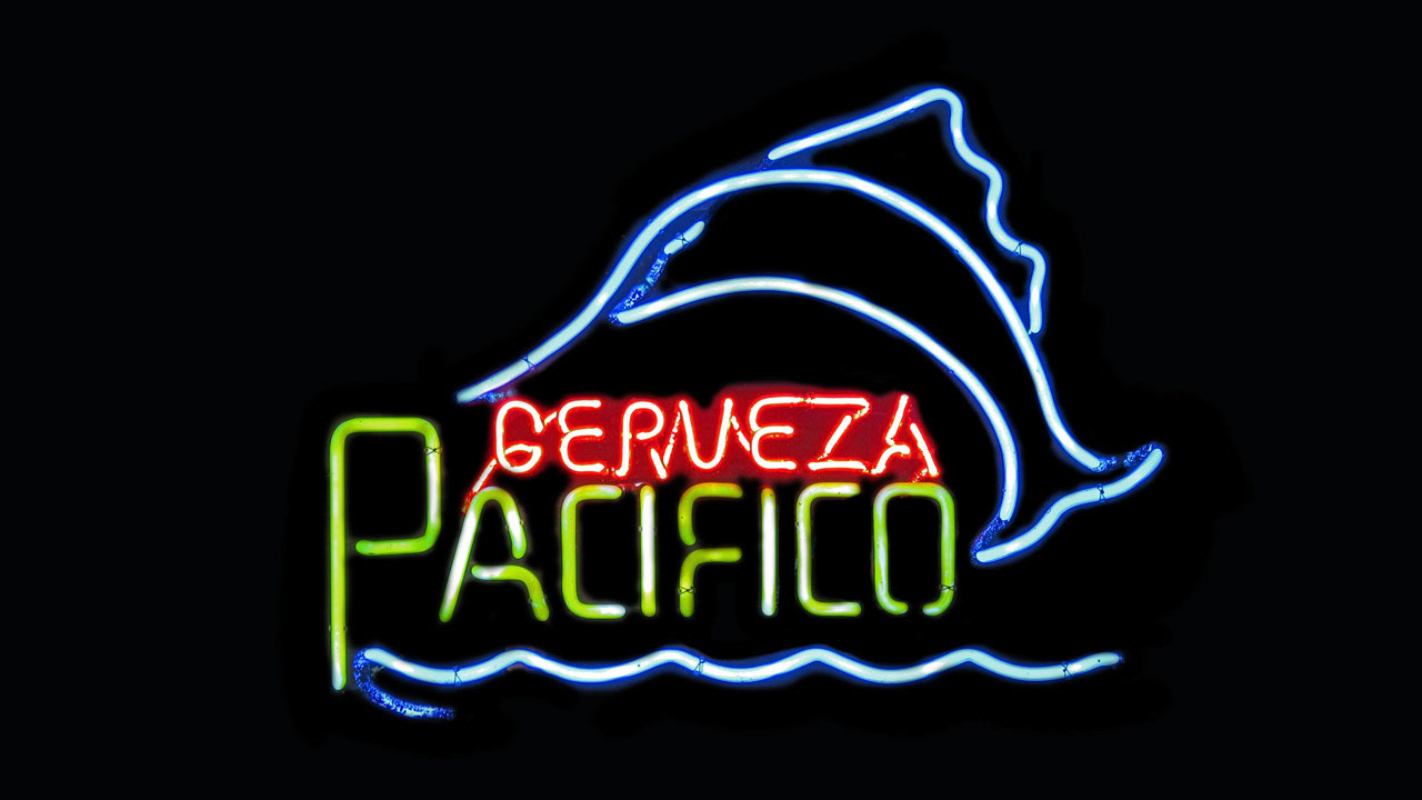 Neon Sign - Cerveza Pacifico