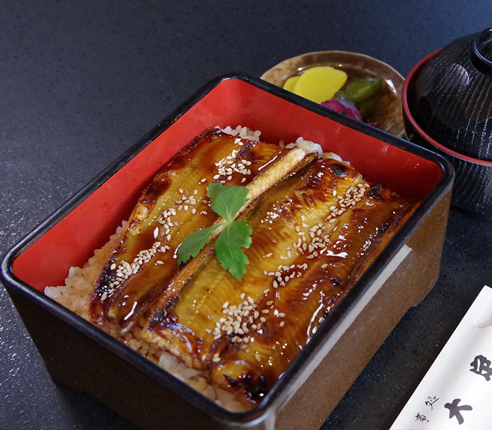 焼き穴子重