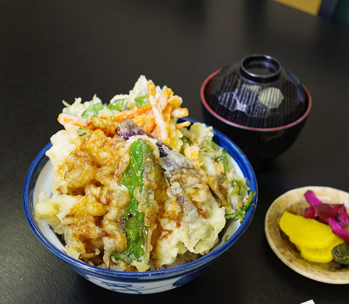 野菜天丼
