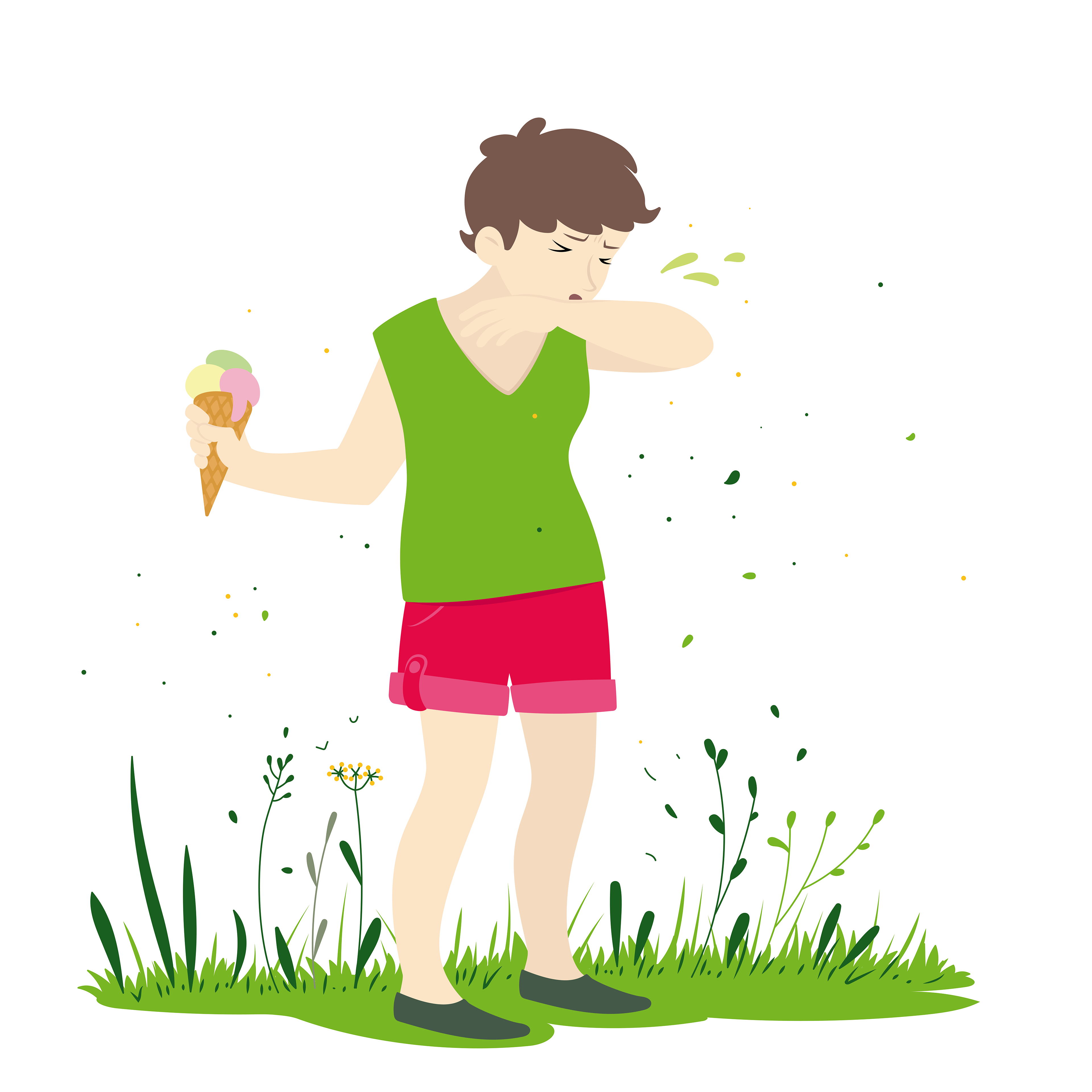 Heuschnupfengrafik Apotheke