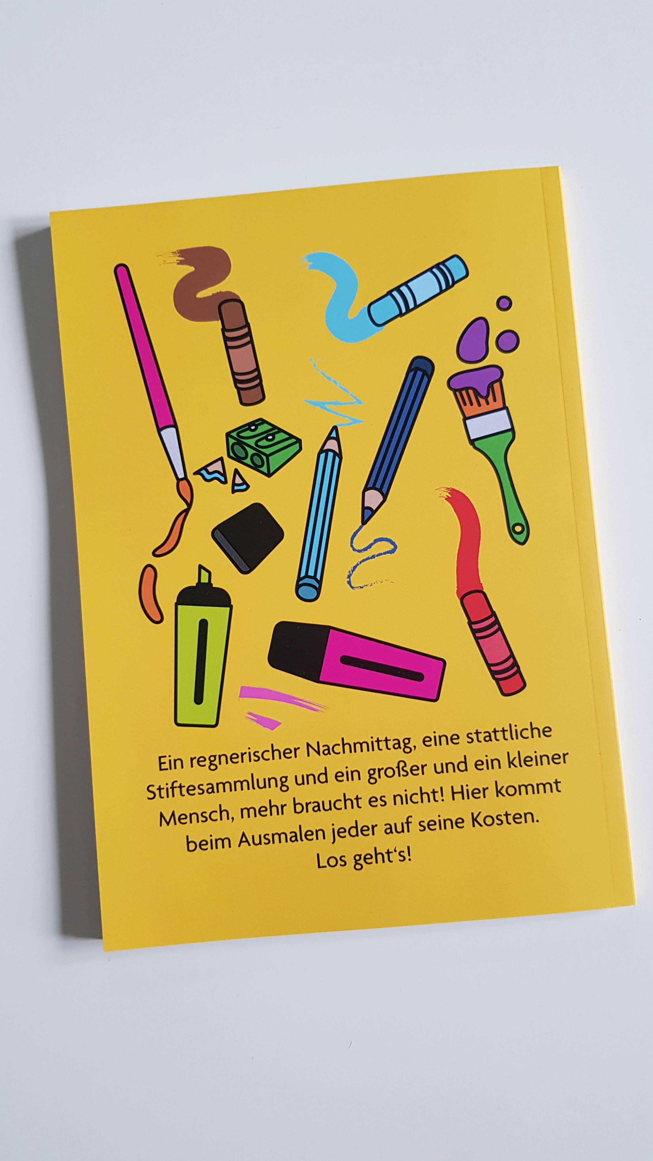Malbuch für Kinder und Erwachsene