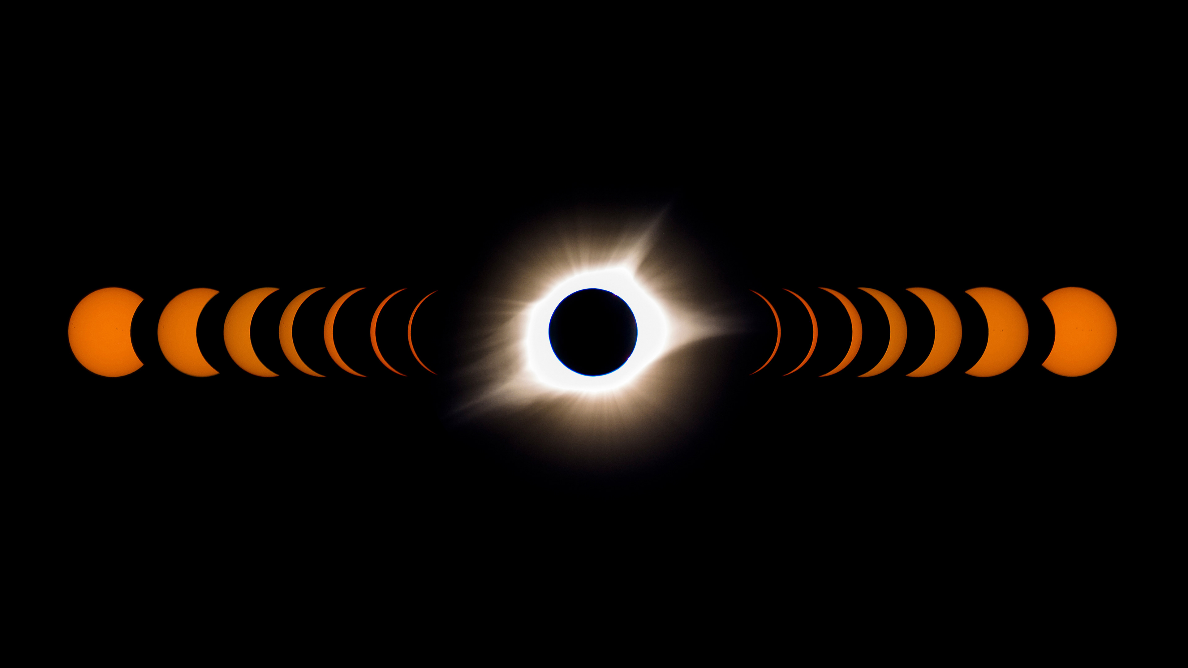 Total solar eclipse. (Andrews, NC)