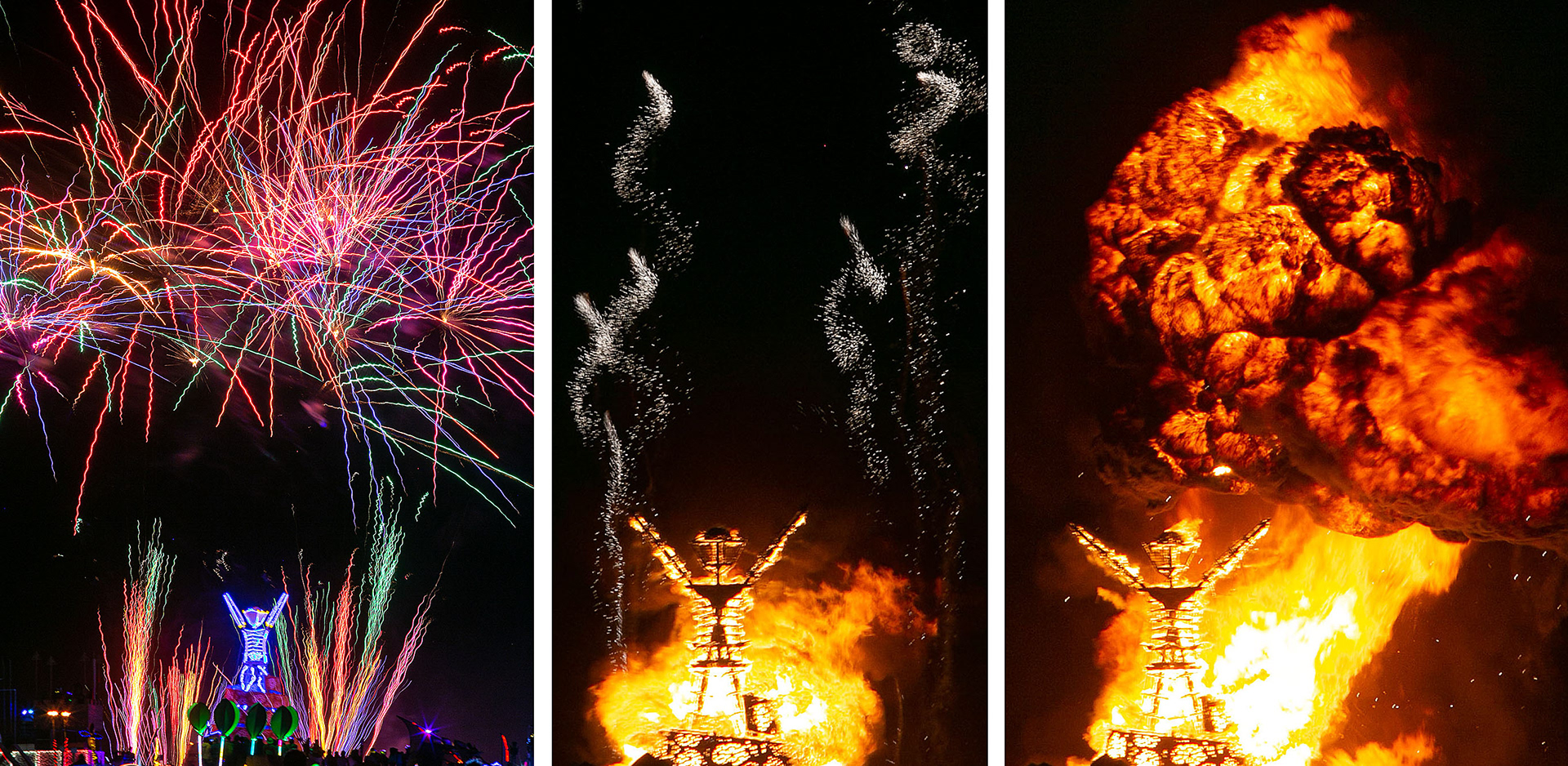 The main event of Burning Man.