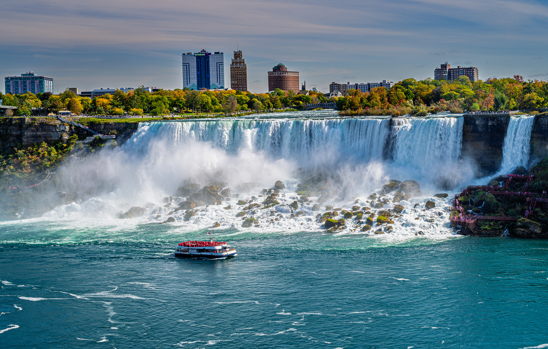 Open Air Tour Boat On Its Way