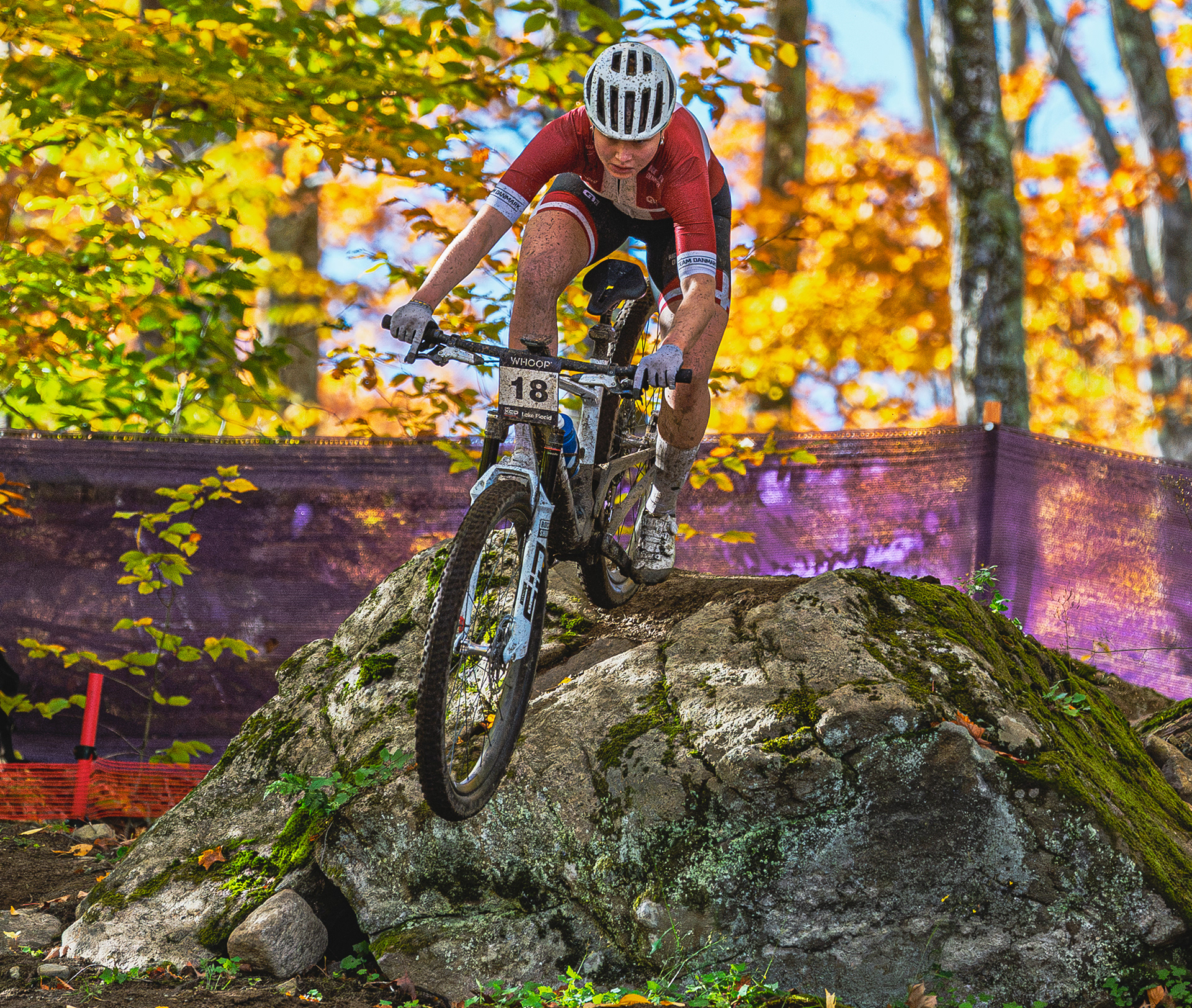 2026 UCI  Cross Country Olympic Rider #18 Over The Rock  
