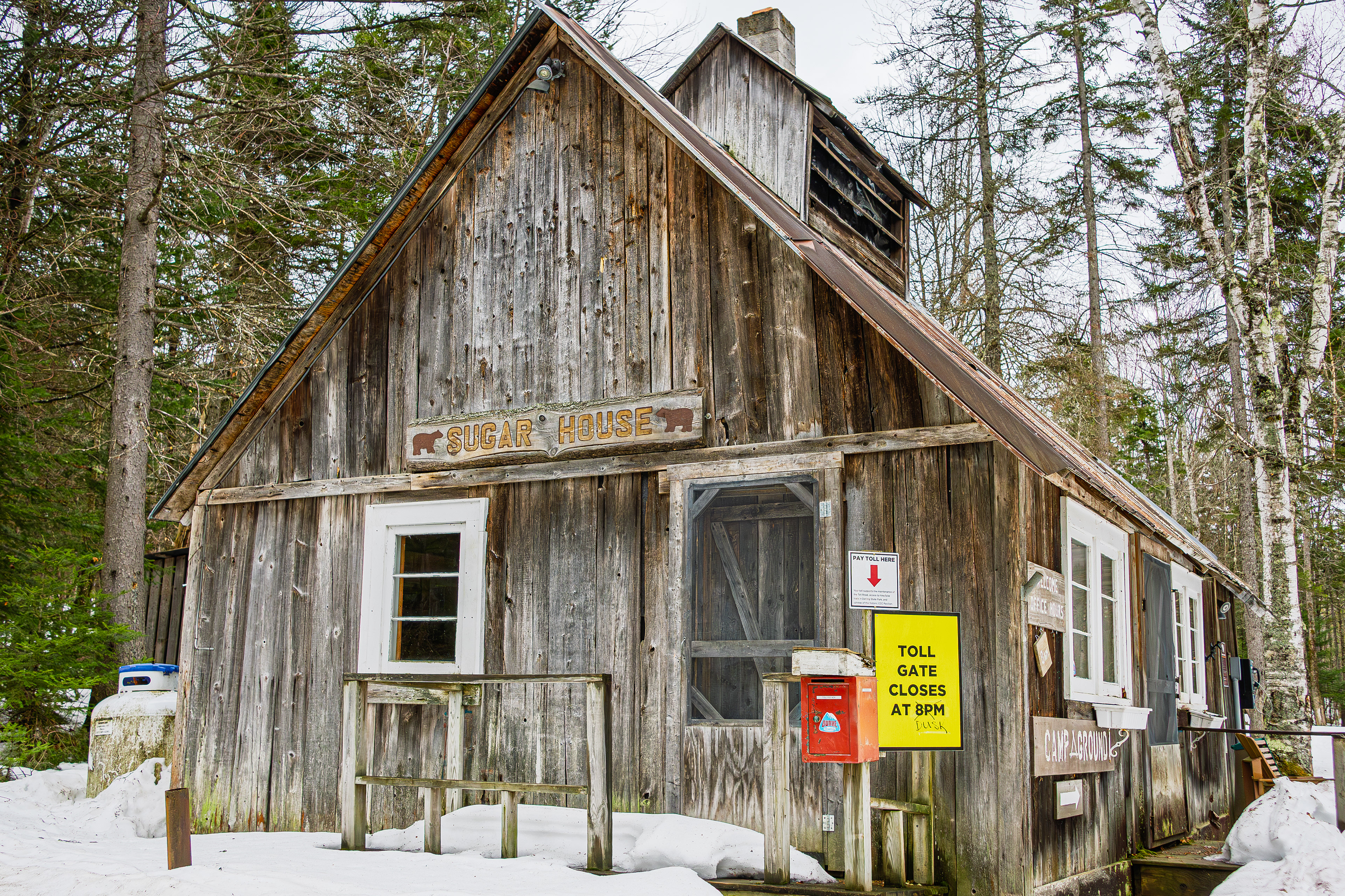 Old Sugar House Converted to Toll House