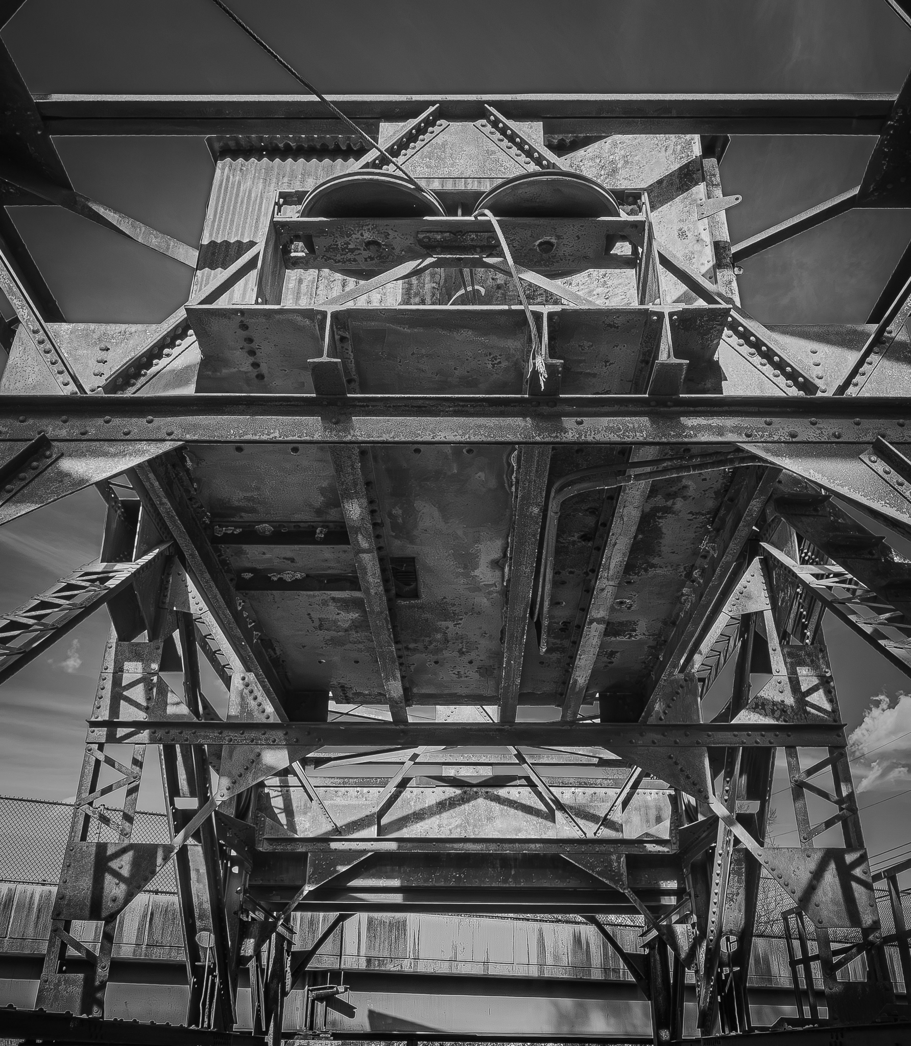 C&O Canal Williamsport, MD-Western Maryland RR Bridge Vintage 1923