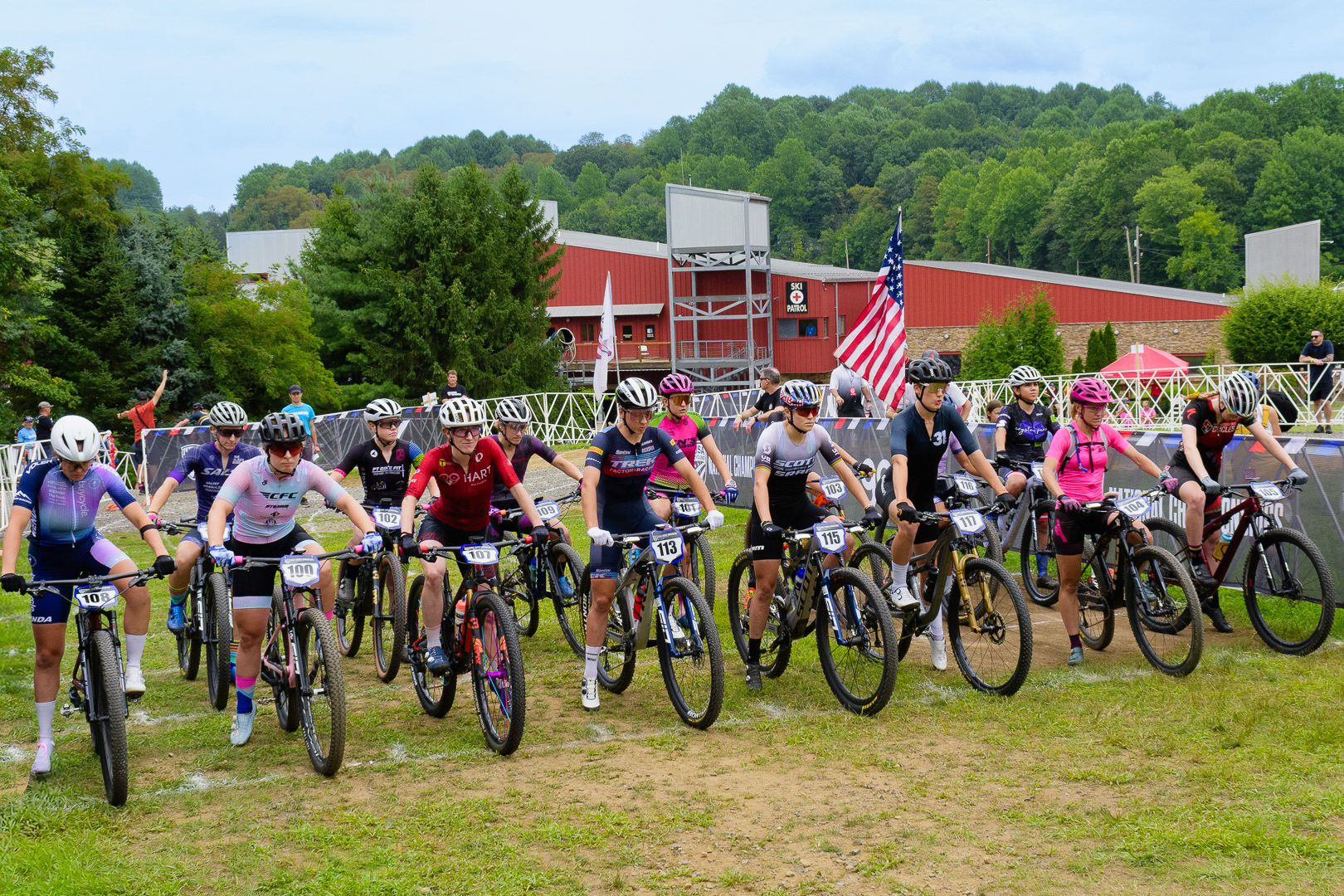 Elite Women Lining Up 