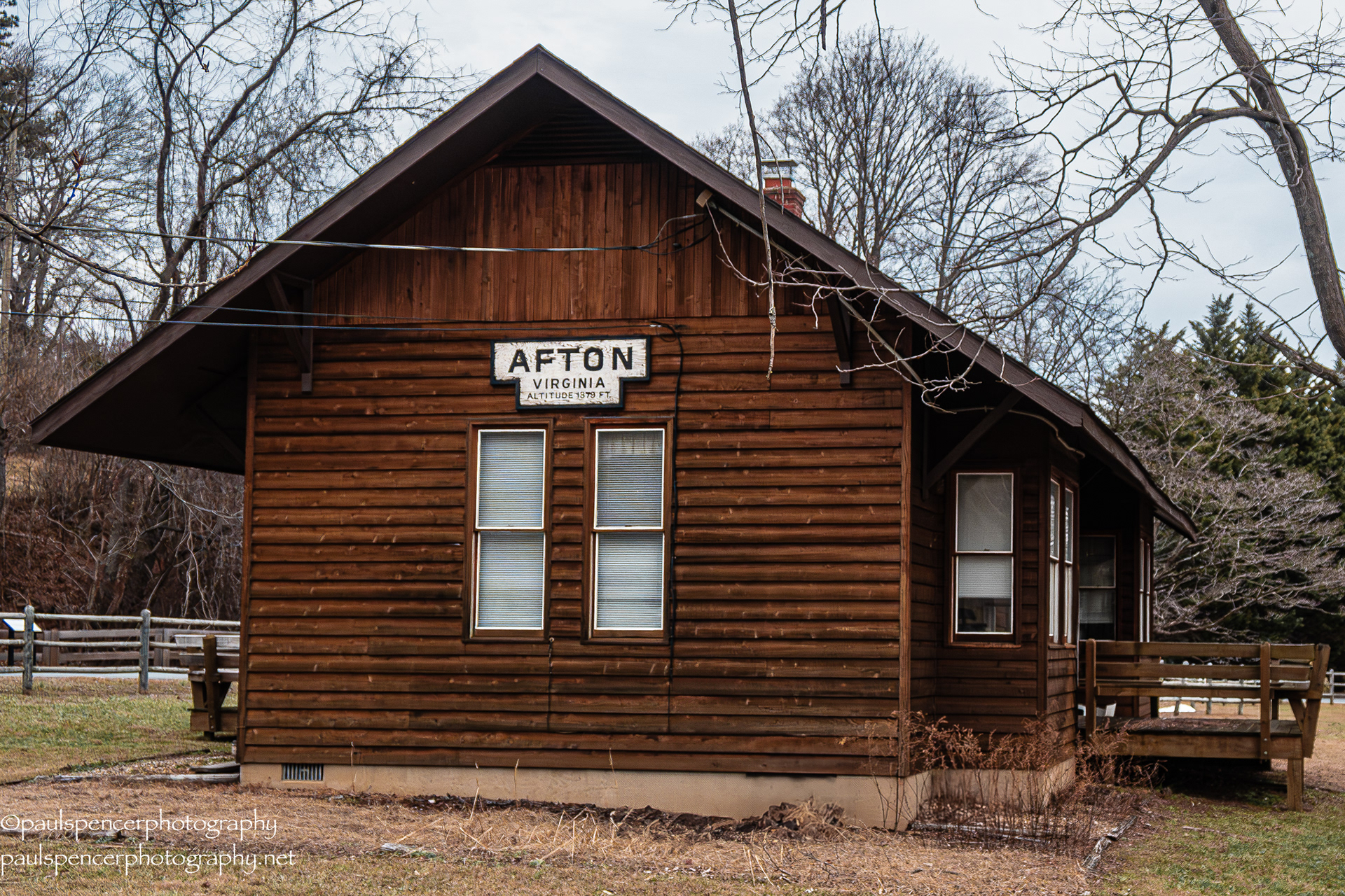 Former Afton Train Stop East Of The Crozet Tunnel