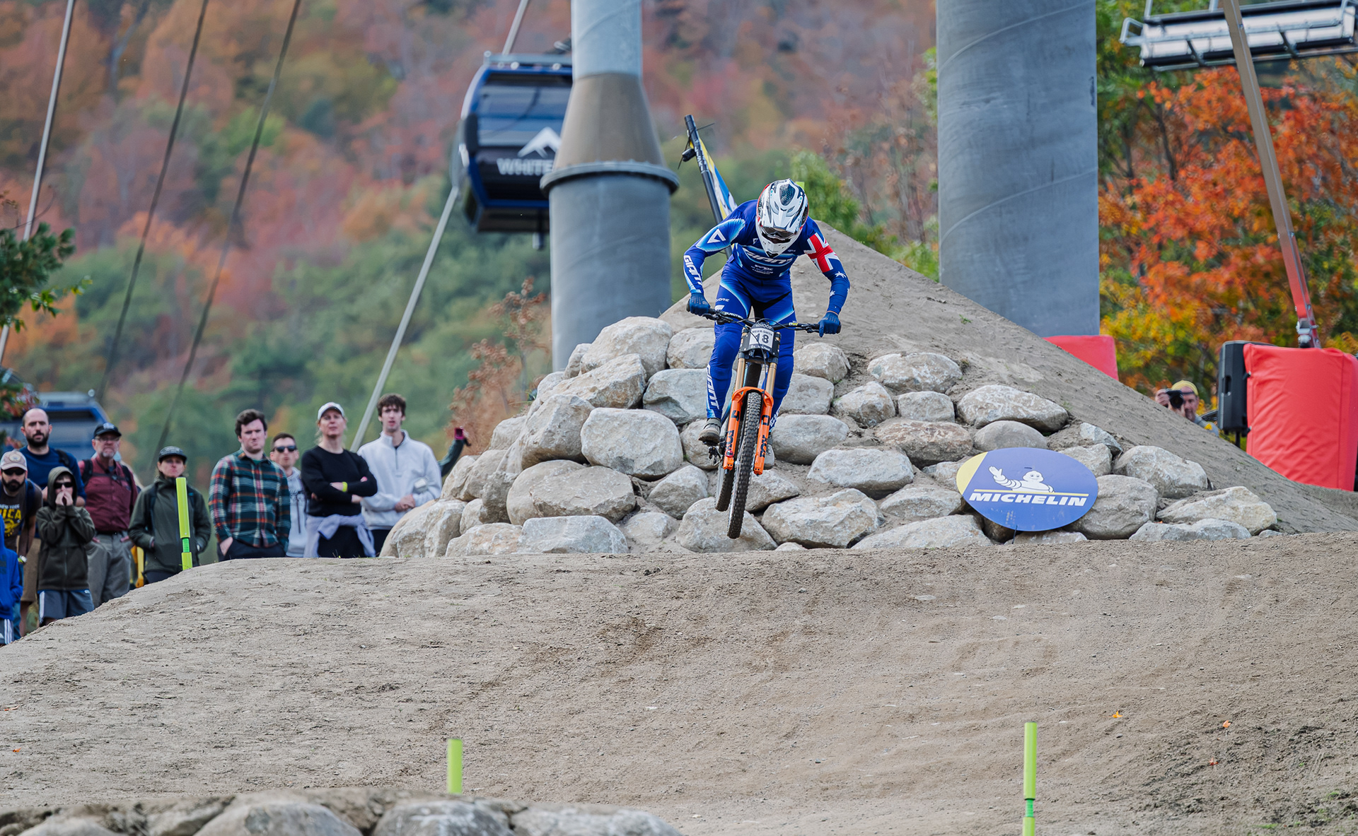2026 UCI Downhill World Cup Rider #18 Luke Meier-Smith 